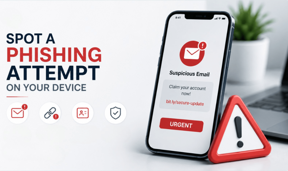 Phishing Attempt on Your Device