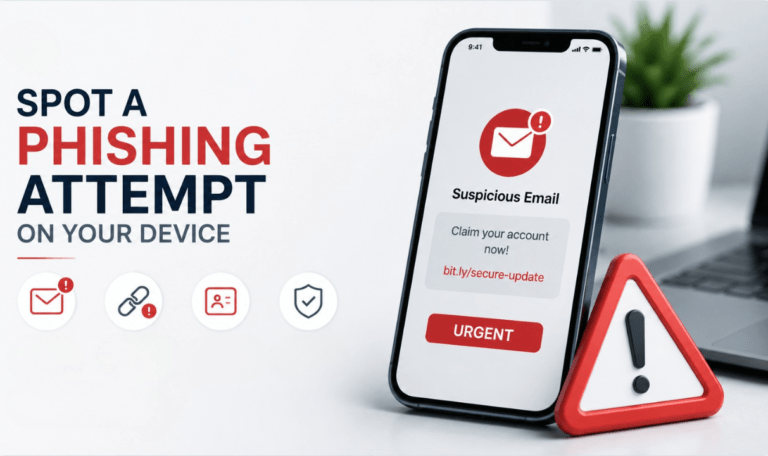 Phishing Attempt on Your Device