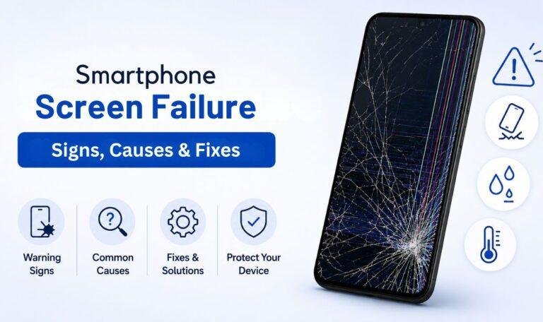 Smartphone Screen Failure Signs