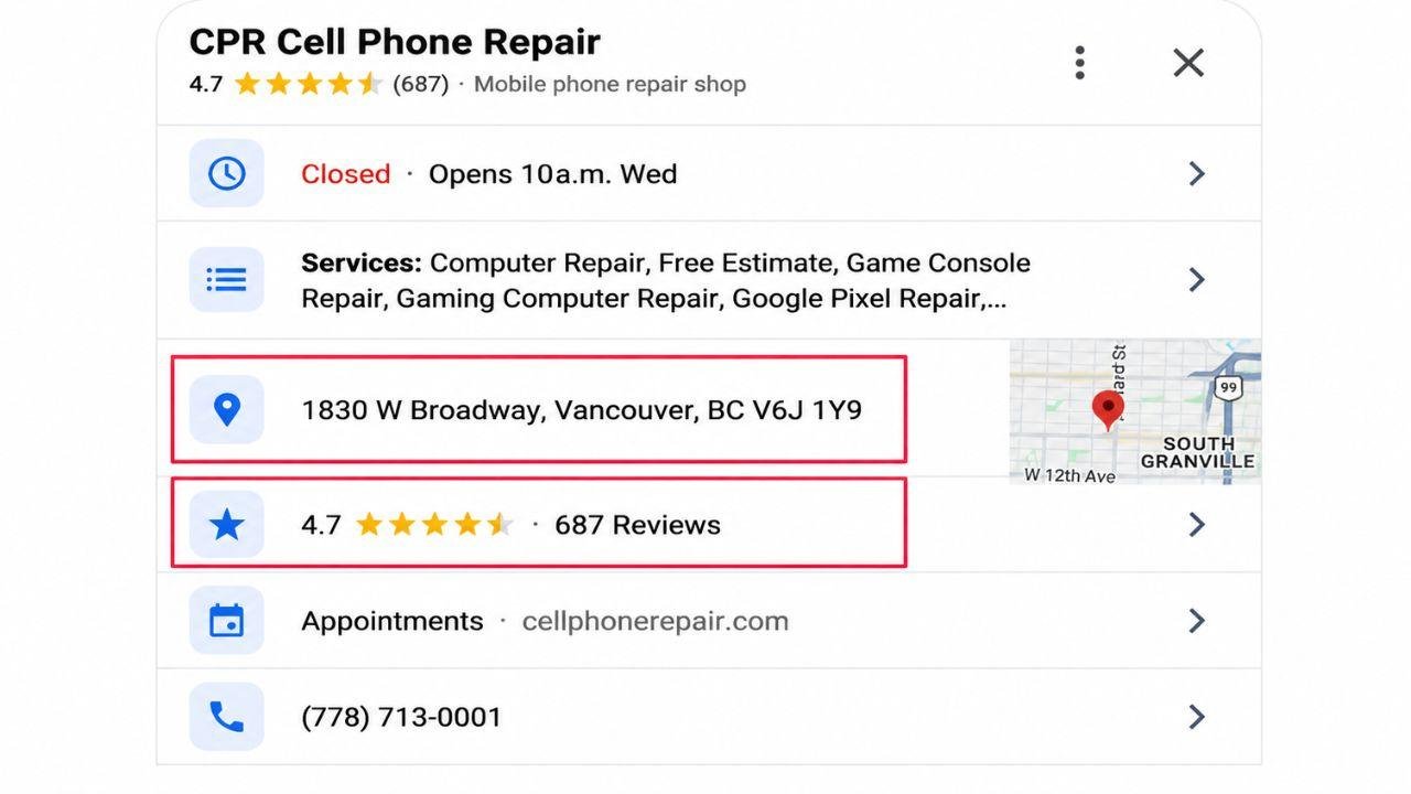 CPR Cell Phone Repair shop