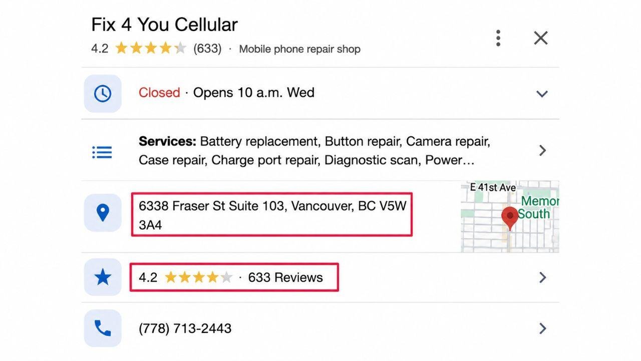 Fix 4 You Cellular shop